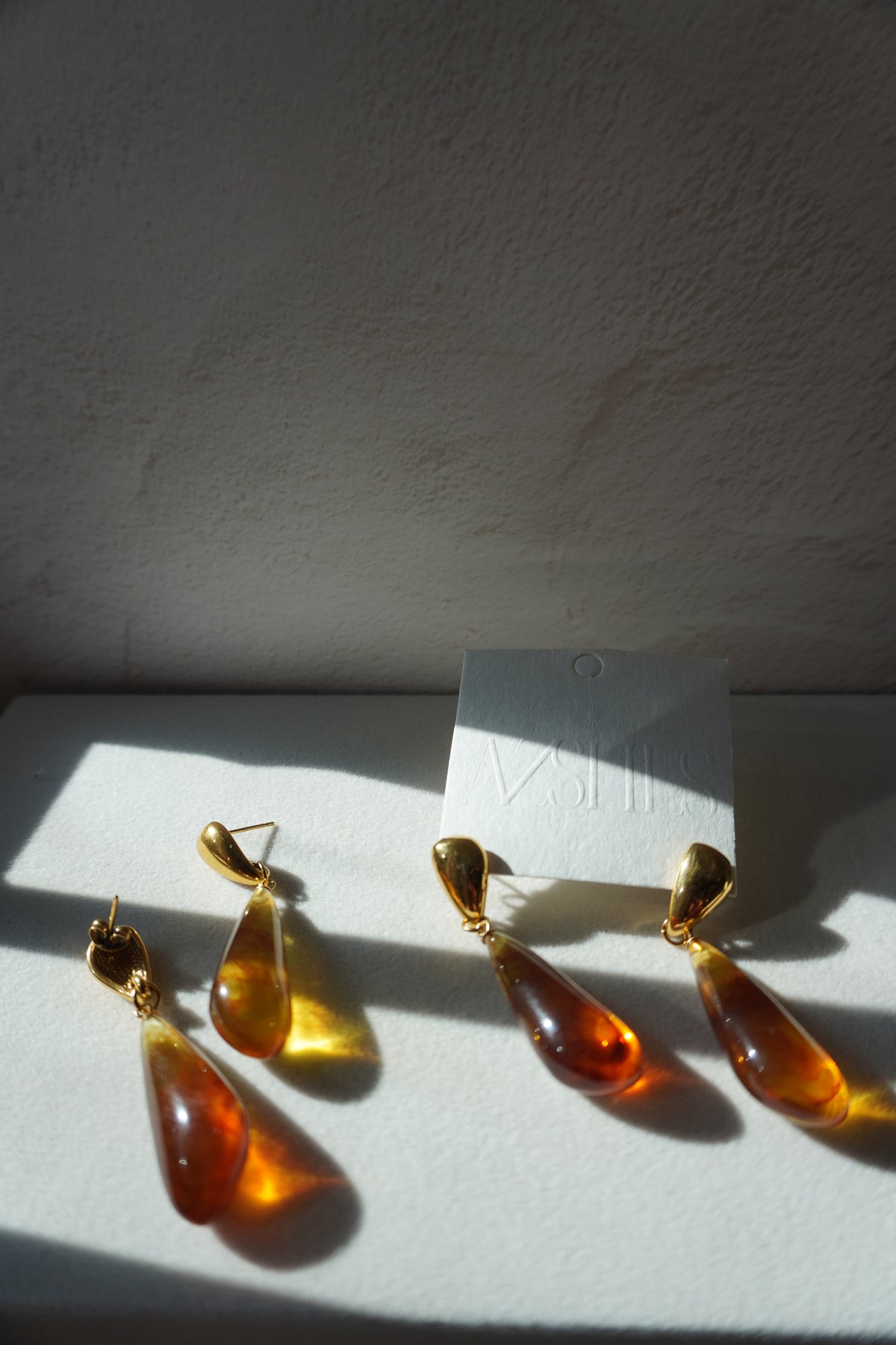 Amber Earrings