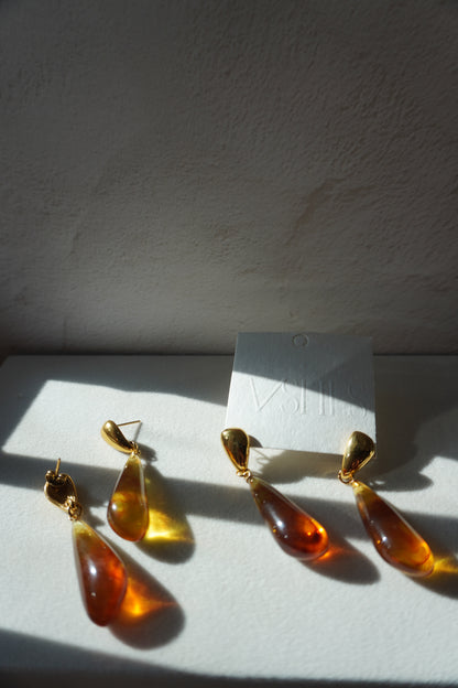 Amber Earrings
