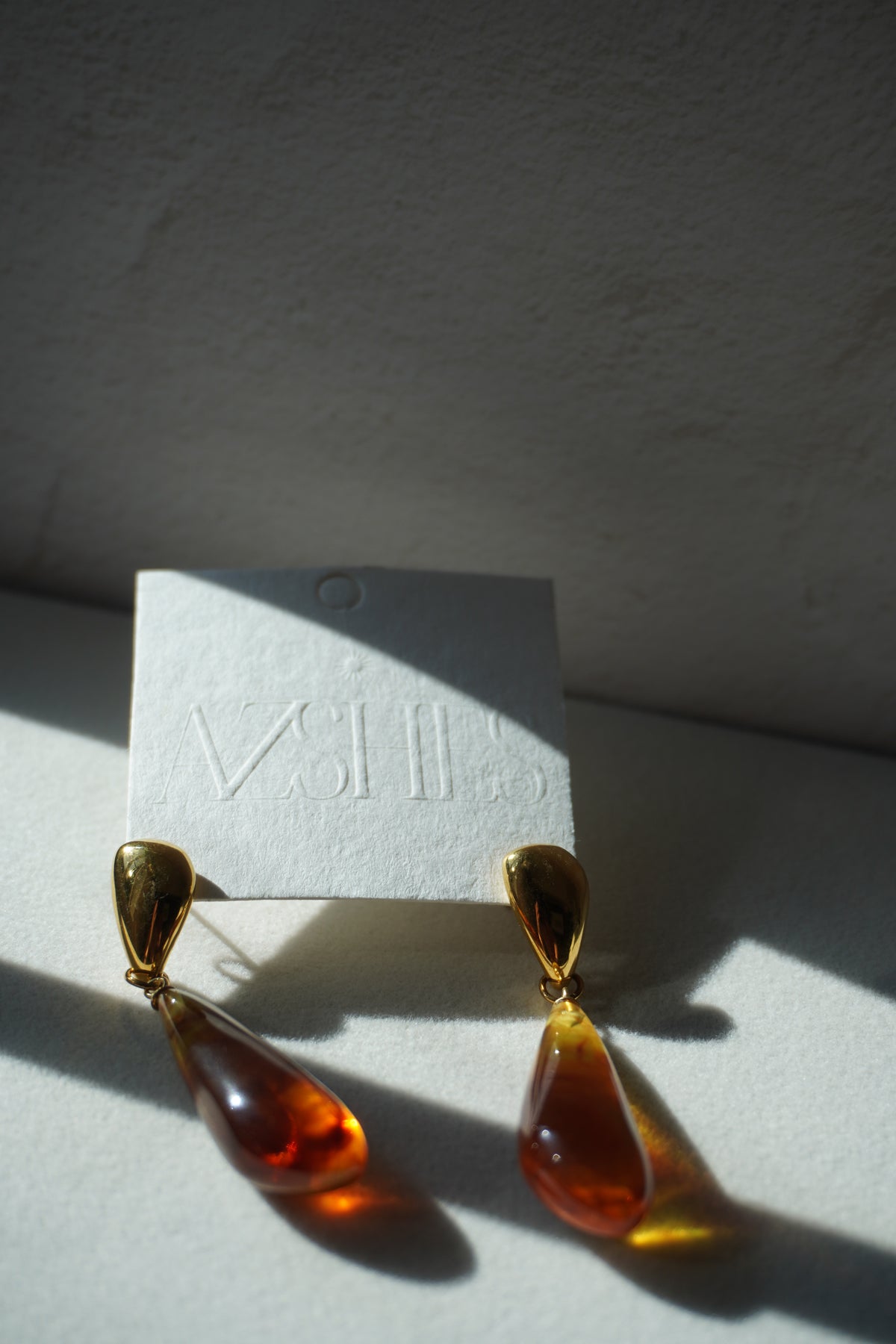 Amber Earrings